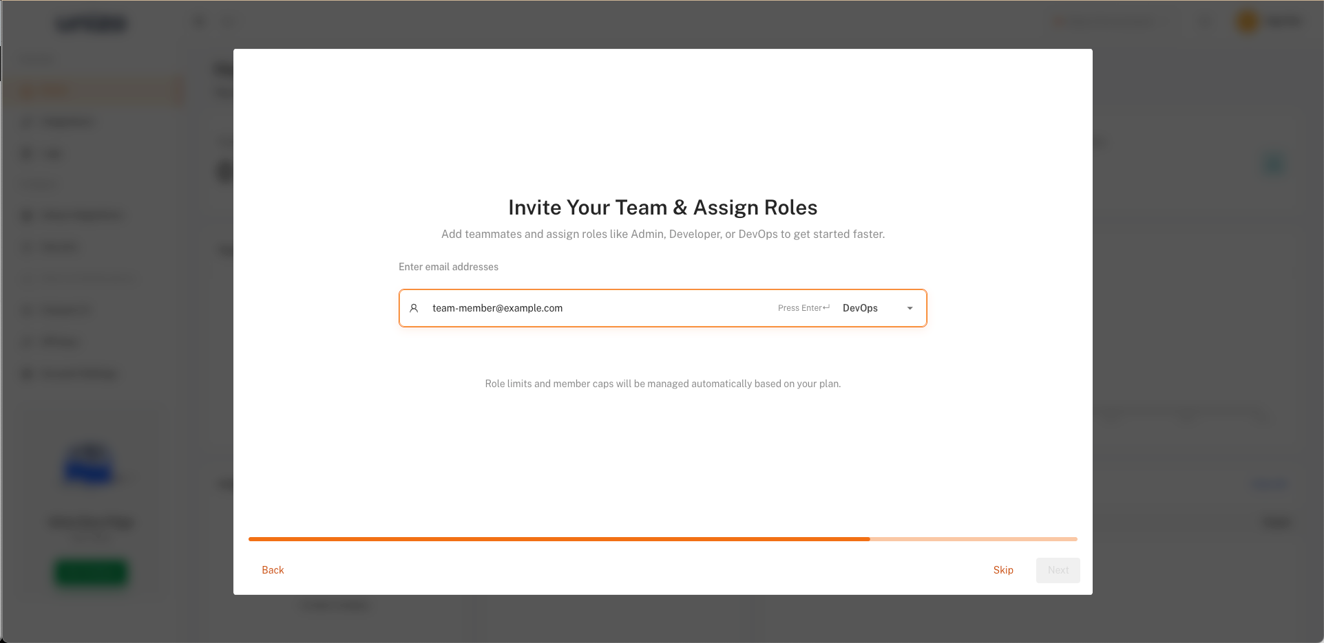 Invite Team Members