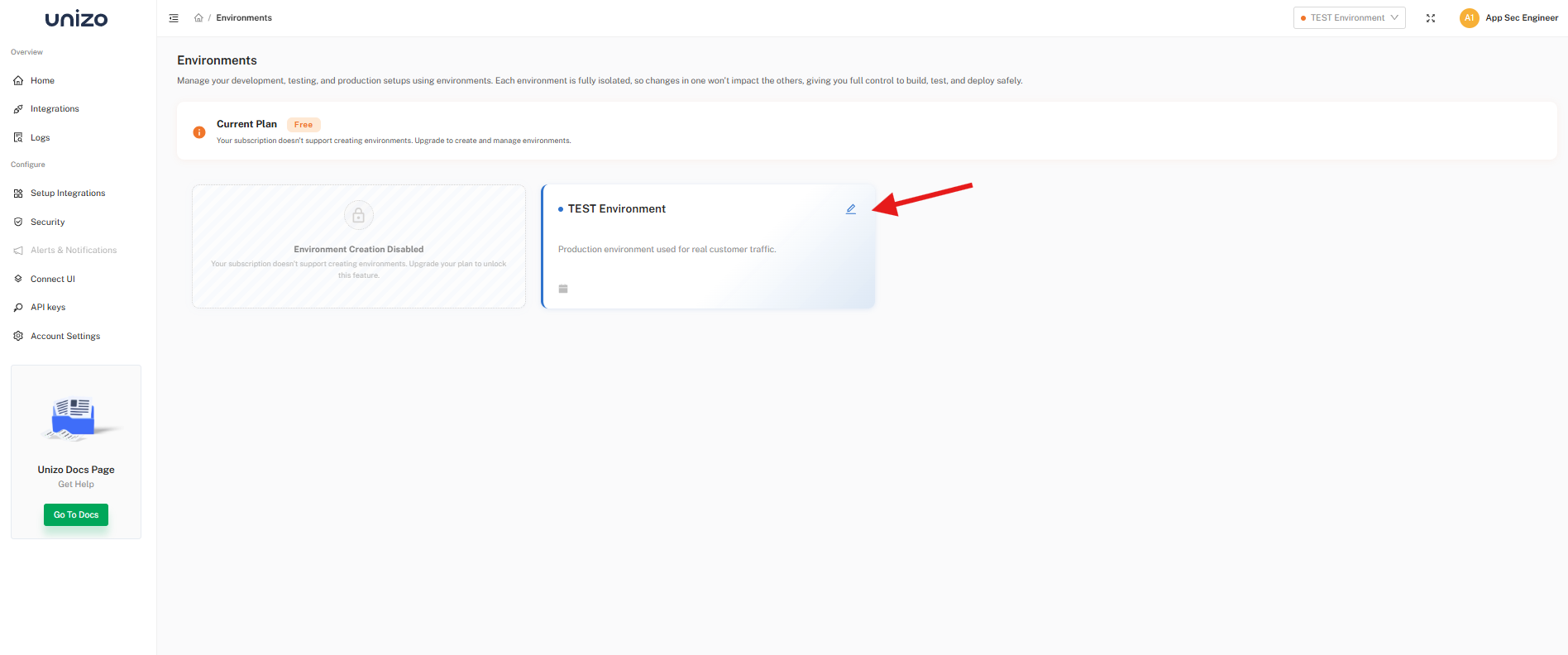Unizo Sign Up Form