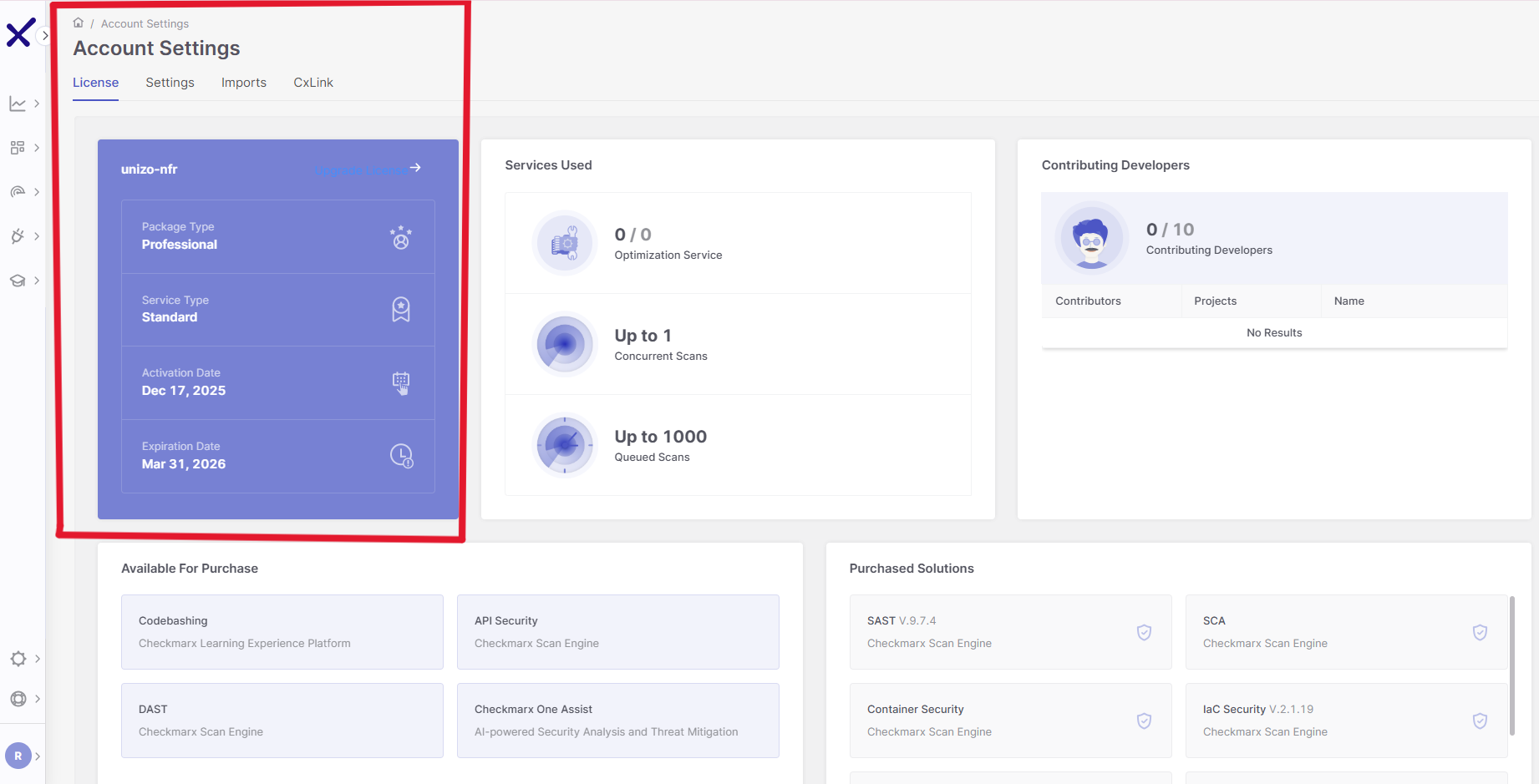 Checkmarx One Permissions Configuration
